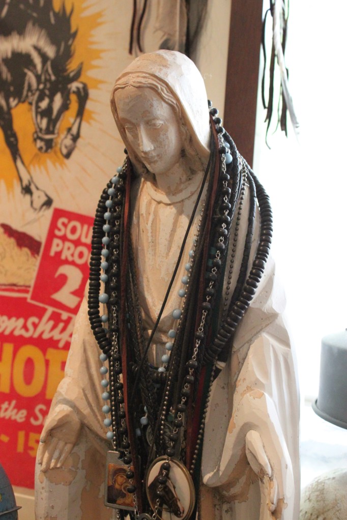 Mary in the Bedroom on the Dresser