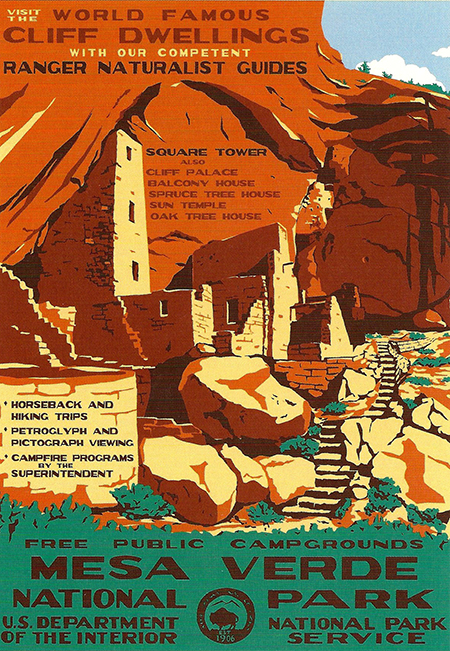 Mesa Verde Nation Park Poster