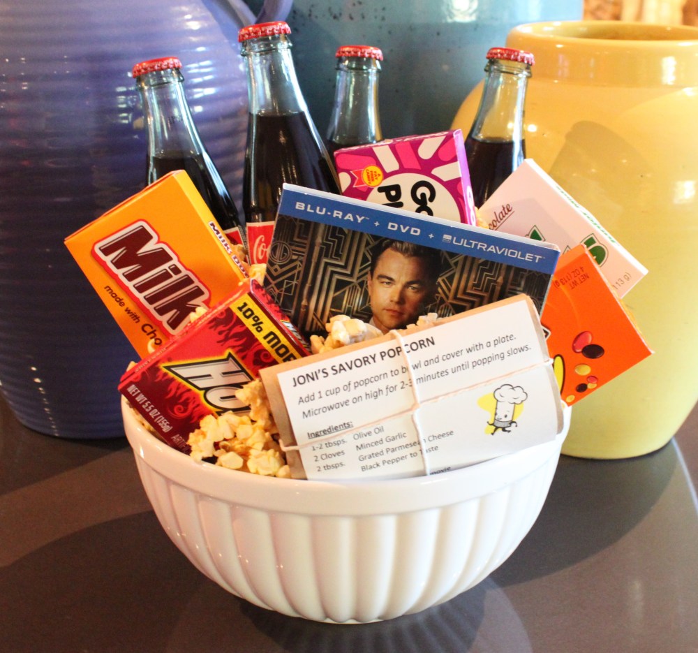 Our Finished Movie Night in a Bowl