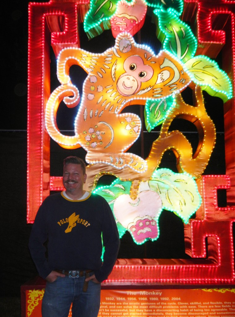 James is the Year of the Monkey