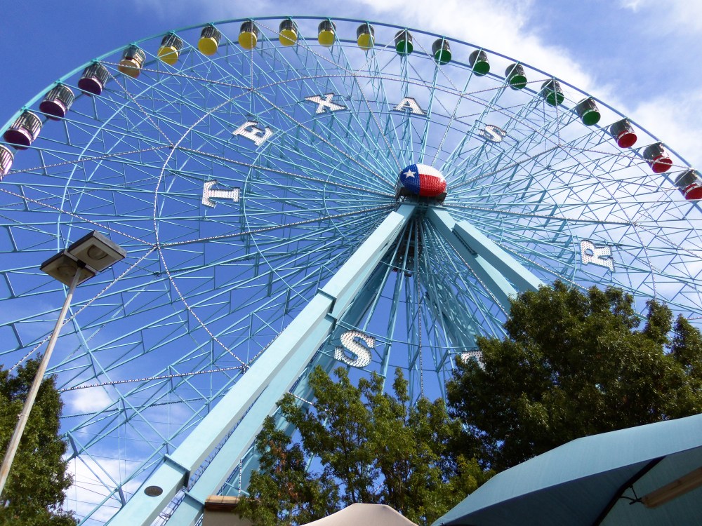 Texas Star Ferris Wheel At the State Fair of Texas
