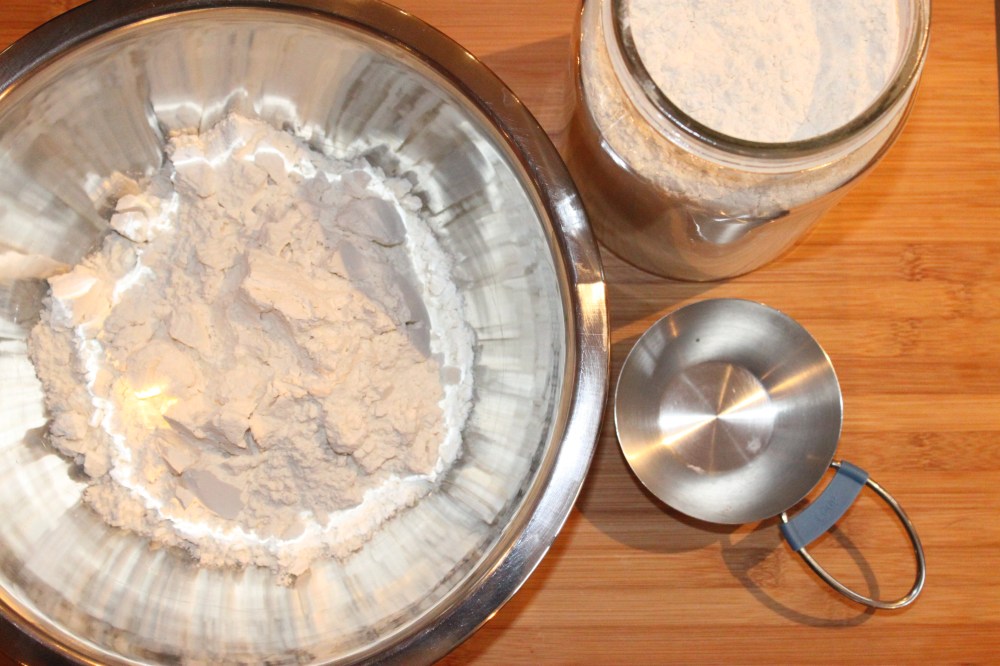 3 Cups of Flour for Gingerbread Cookies