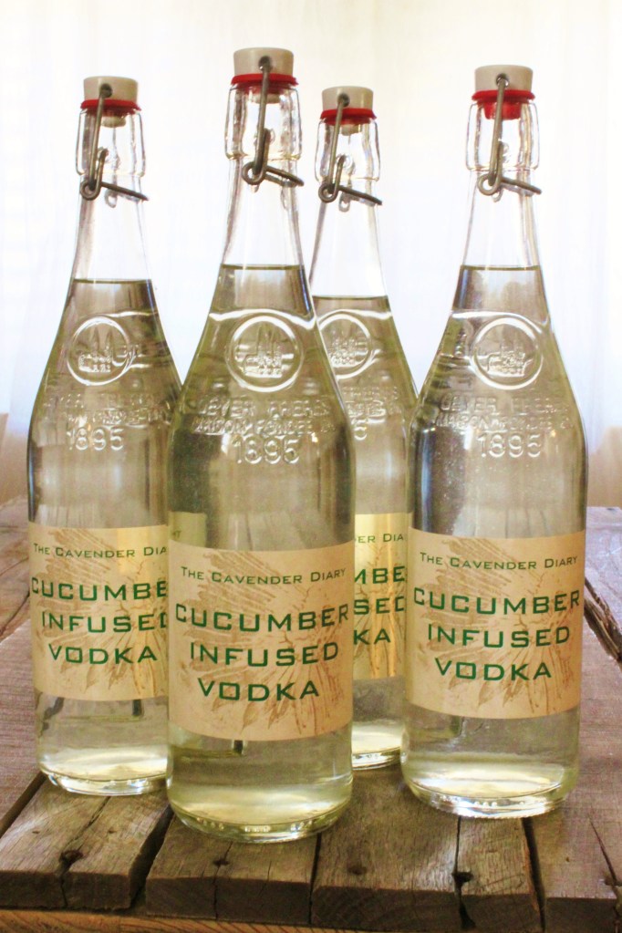 Cucumber Infused Vodka