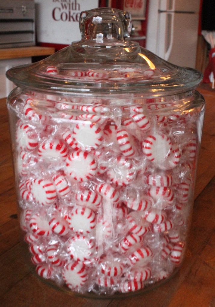 Jar Full of Starlight Peppermint Candies