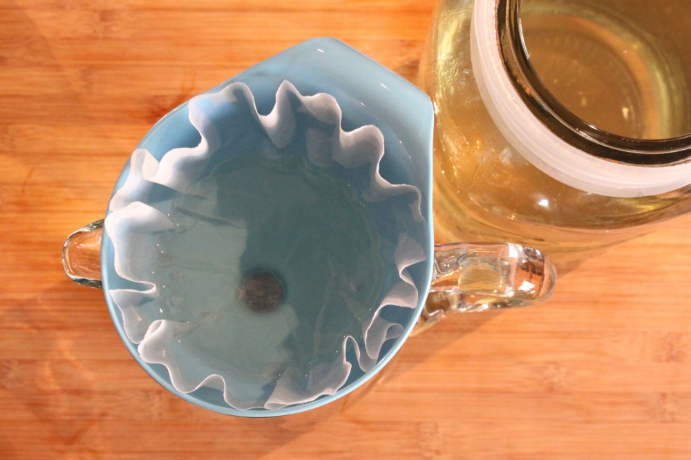 Strain Your Vodka through a Coffee Filter