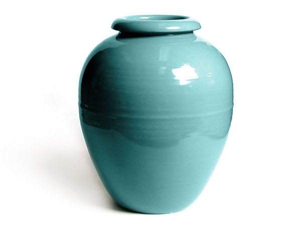 Bauer Oil Jar in Aqua