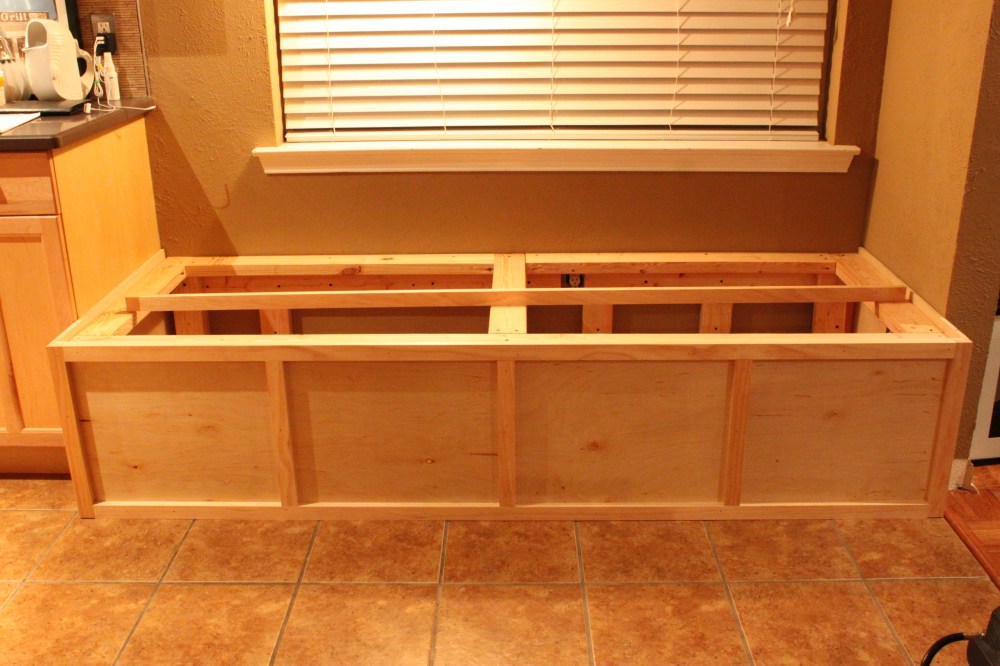 Front of the Banquet with Trim Pieces Added