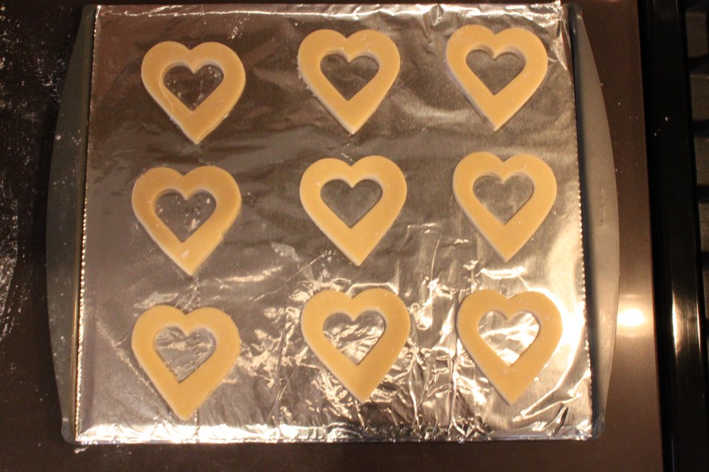 All the Center Hearts Cut Out