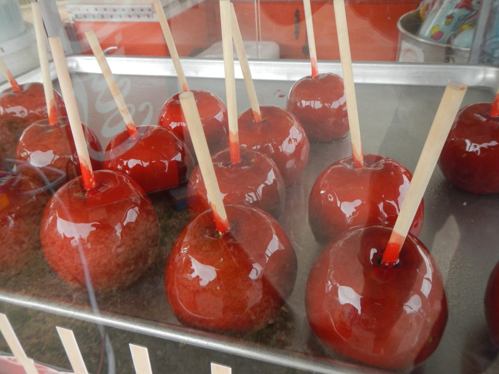 Candy Apples at the Ft Worth Rodeo