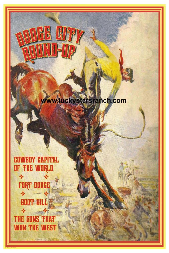Dodge City Round Up Poster @ Lucky Stars Ranch