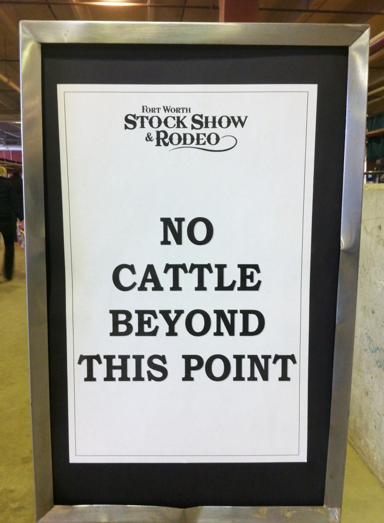 No Cattle Beyond This Point