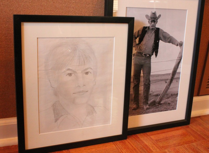 Sketch of Me That Deanna Did in 1984