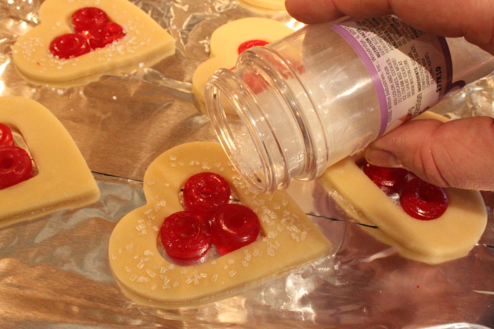 Sprinkle with White Sugar Before Baking