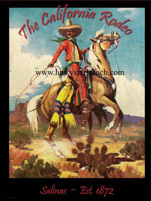 The Salinas Rodeo Poster @ Lucky Stars Ranch