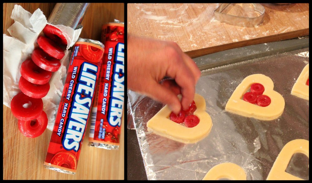 Wild Cherry Lifesaver Collage