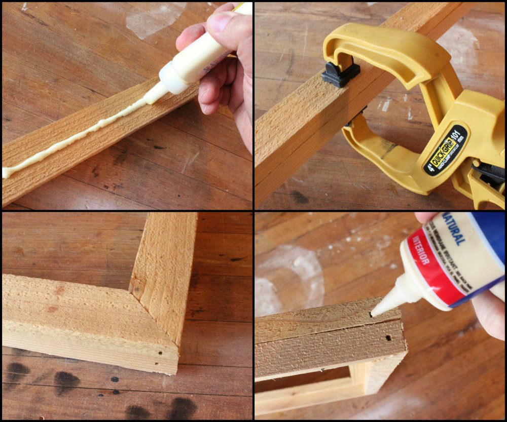 Cedar Frame for the Crewel Indian Collage