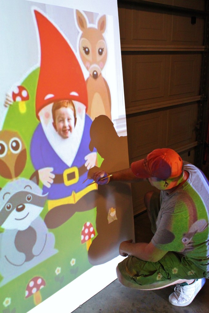 I Just Used a Pencil to Outline my Gnome and Animals