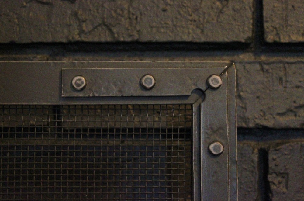 Just a Light Sanding Brings out some Depth in the Metal