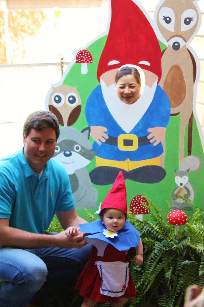 Birthday Girl and the Gnome