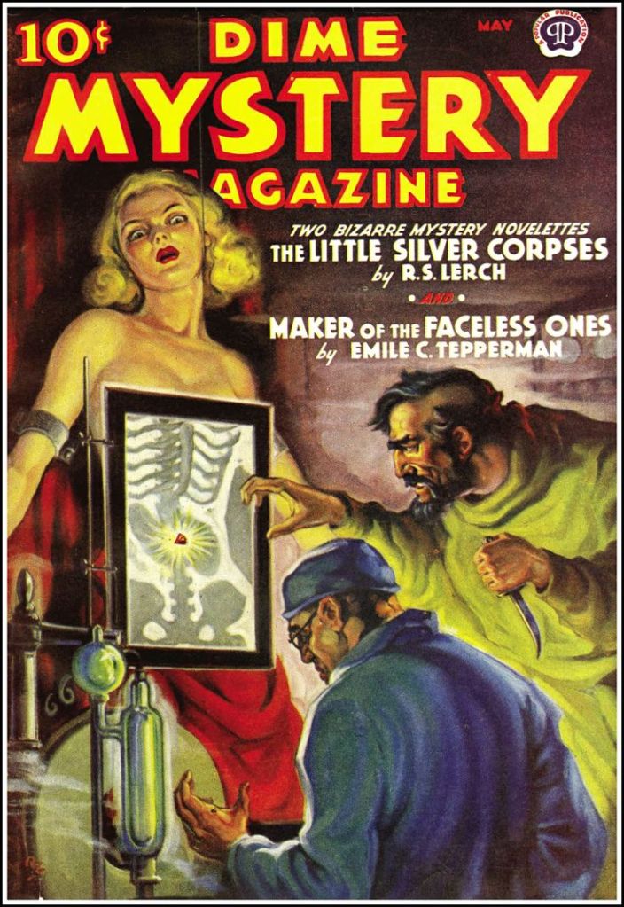 Dime Mystery Magazine Pulp Novel