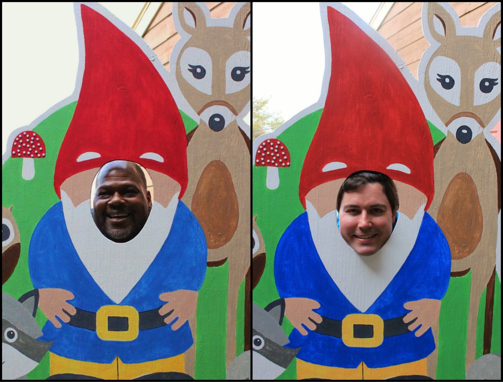 Ivan and Gert Gnome Collage