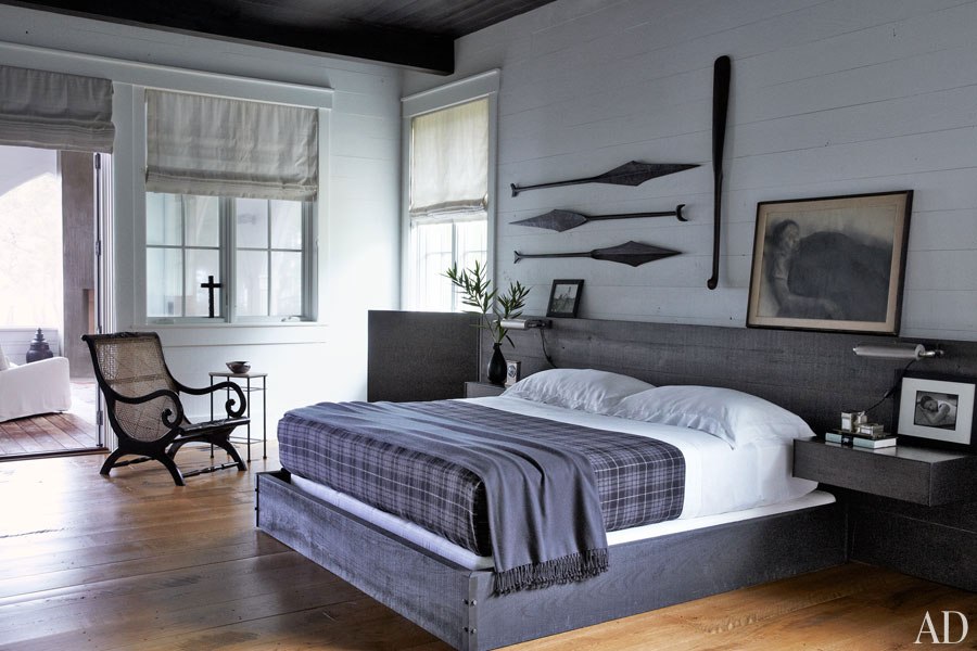 John Mellencamp's South Carolina House Bedroom