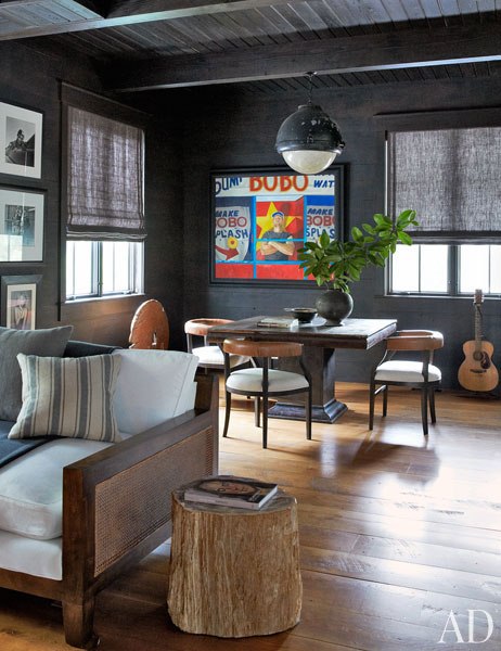 John Mellencamp's South Carolina House Movie Room