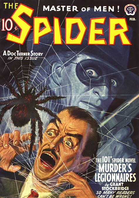 Master of Men the Spider Pulp Novel