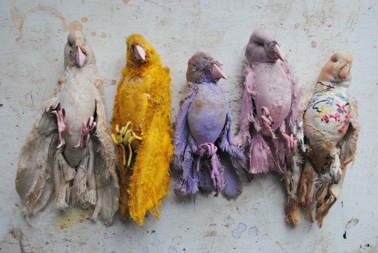 Textile Bird Collection by Mister Finch