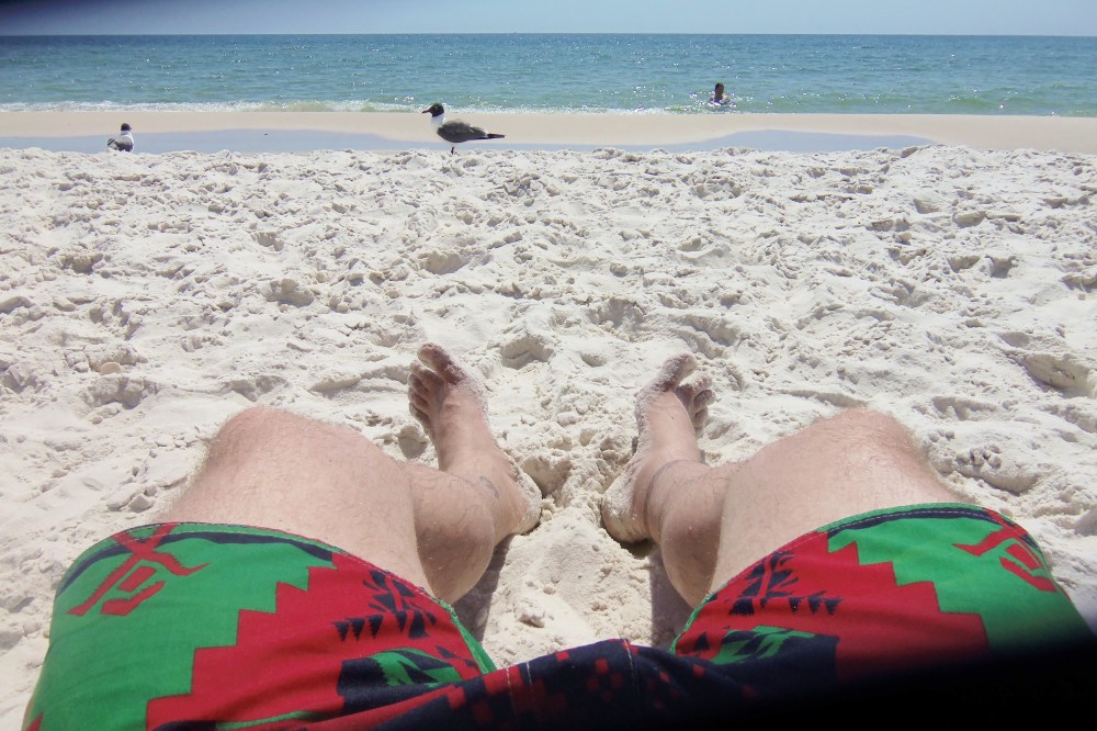 James Fet on the Beach of Cape San Blas