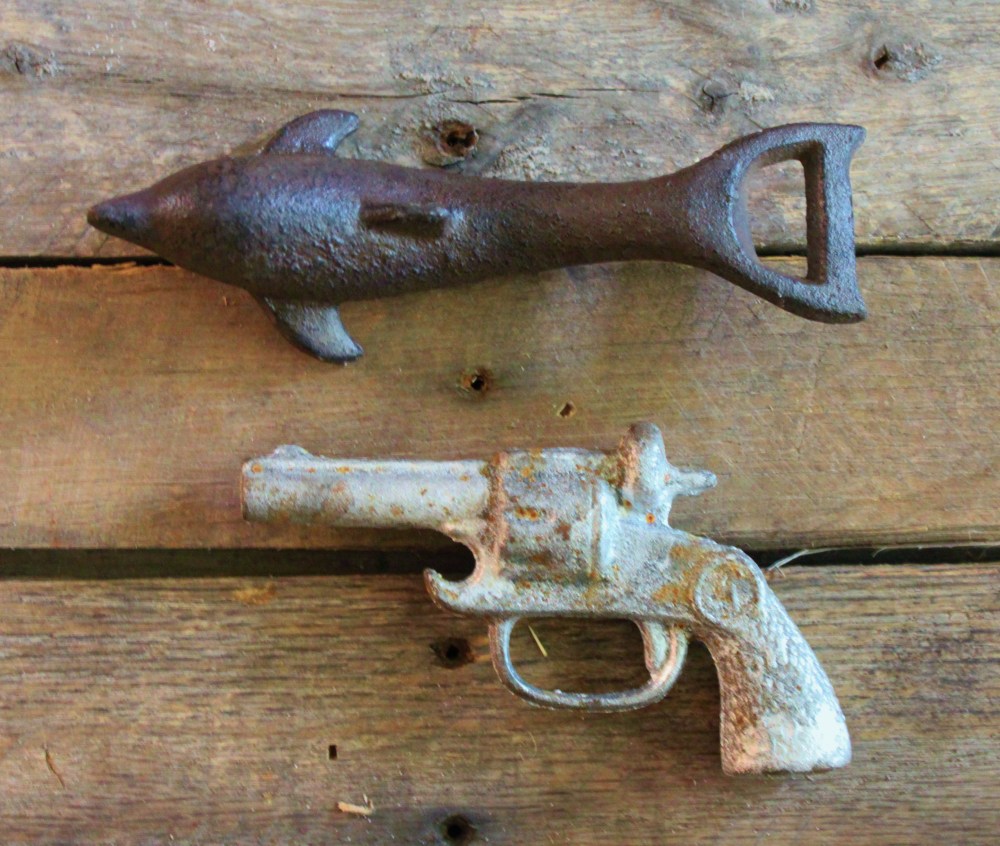 Cast Iron Bottle Openers from Seaside Florida