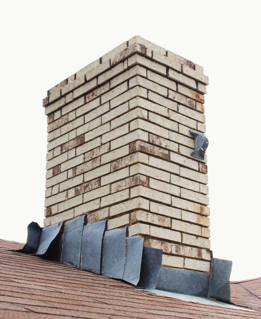 Our Poor, Sad Chimney Cap-less Chimney