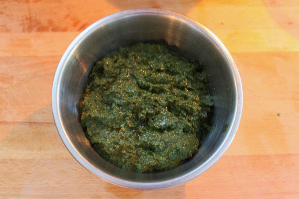 The Processed Basil and Olive Oil