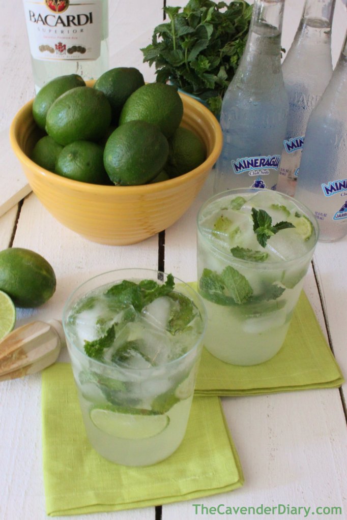 Easy Mojitos from your Cavender Diary Boys