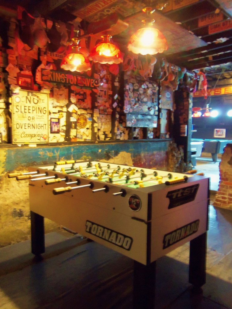 Fooze Ball Table at Captain Tony's