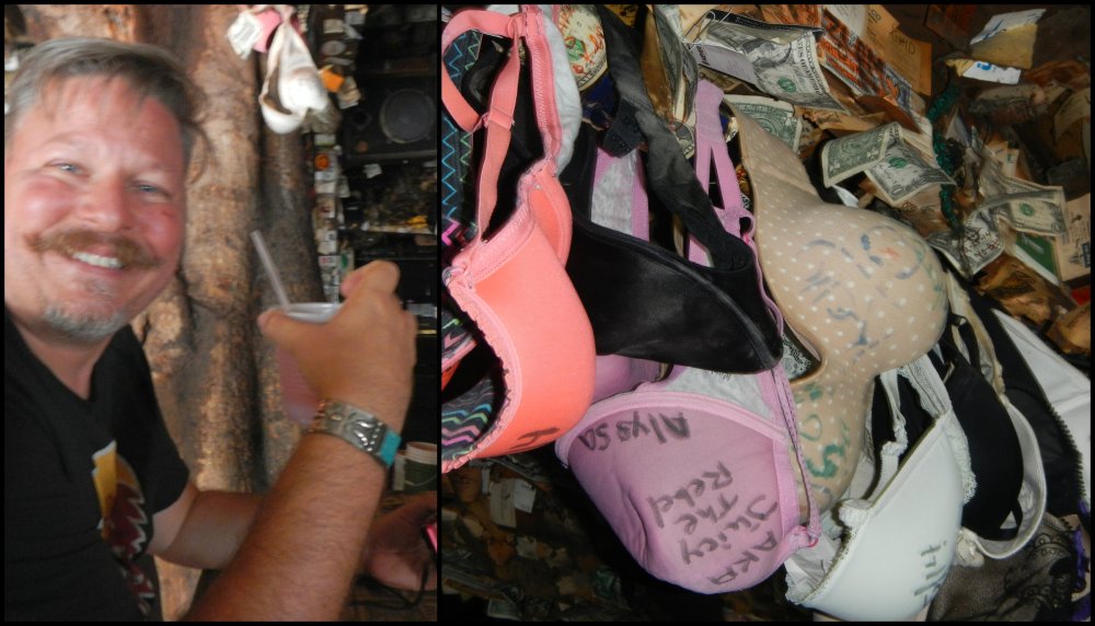 Inside Captain Tony's Bar in Key West Collage