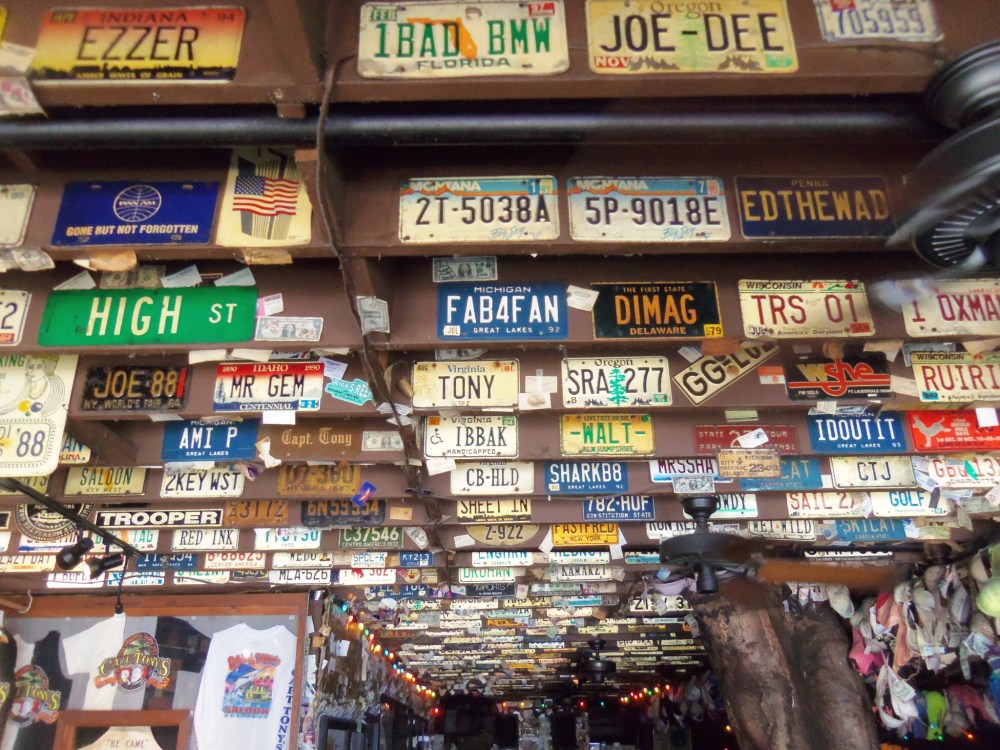More Ceiling Detail of Captain Tony's