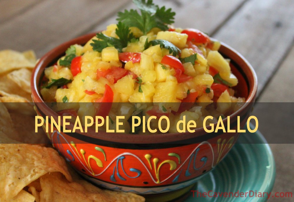 Pineapple Pico de Gallo from the Cavender Diary.com