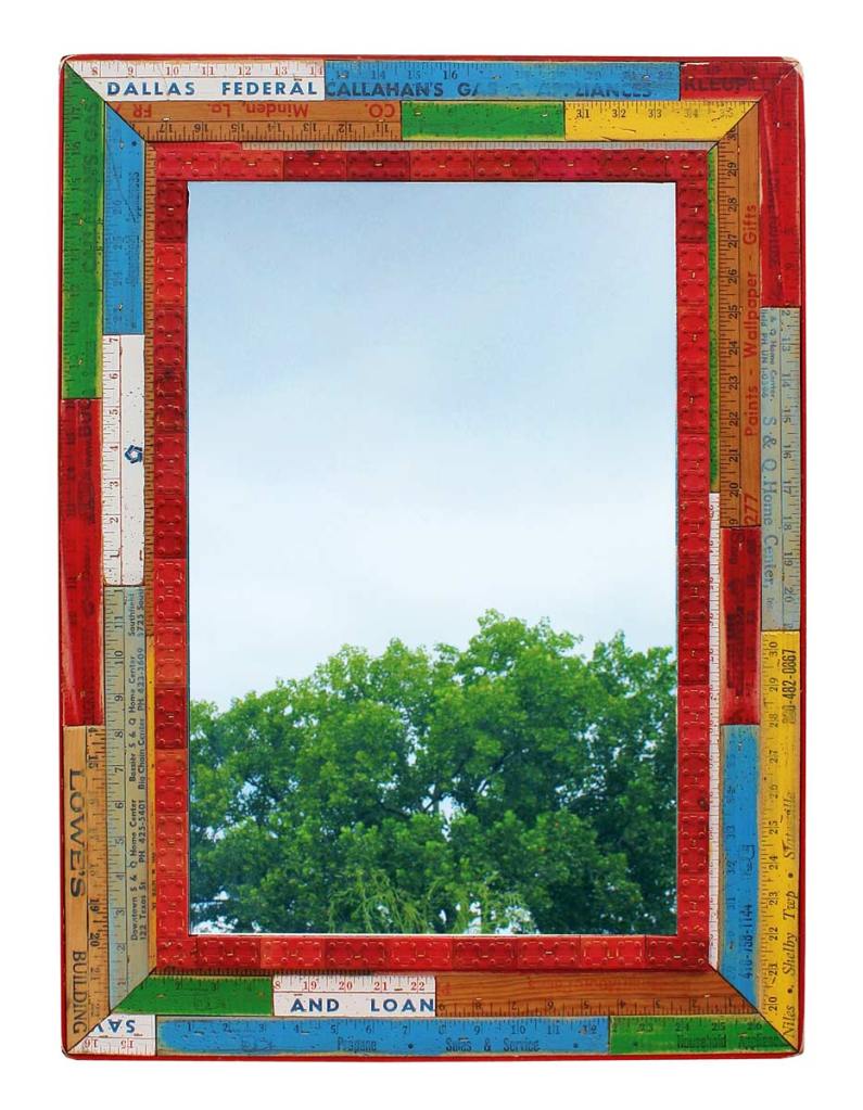 Yard Stick Stacking Blocks Mirror by the Design Sponge