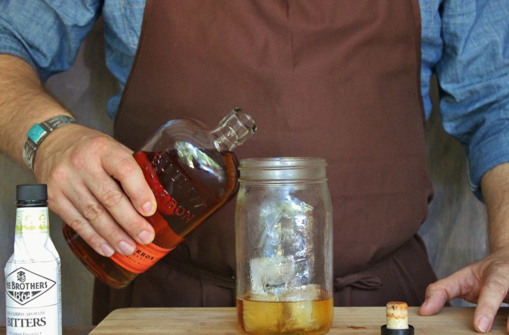 Add 2-3 Ounces of Bourbon