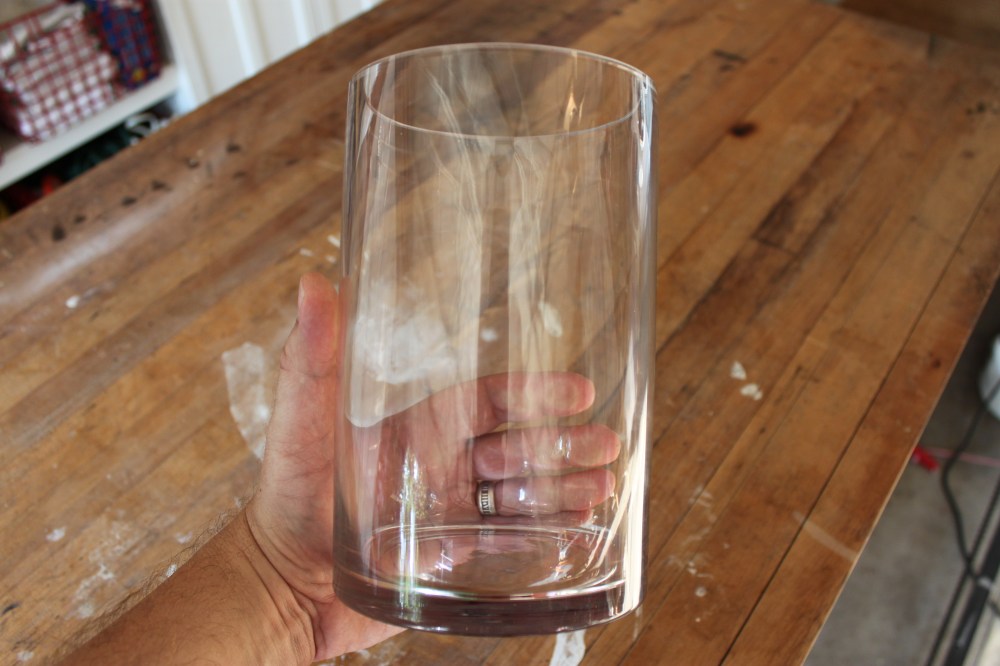 Glass Cylinder Vase