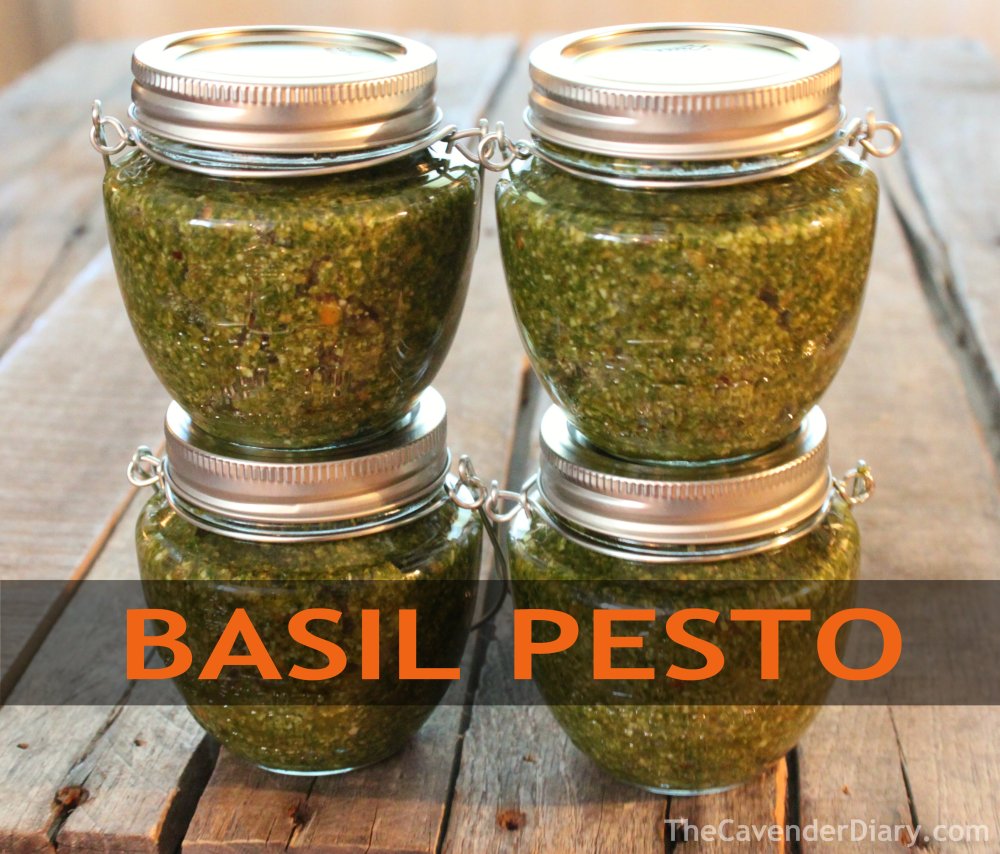 Homemade Pesto from the Cavender Boys