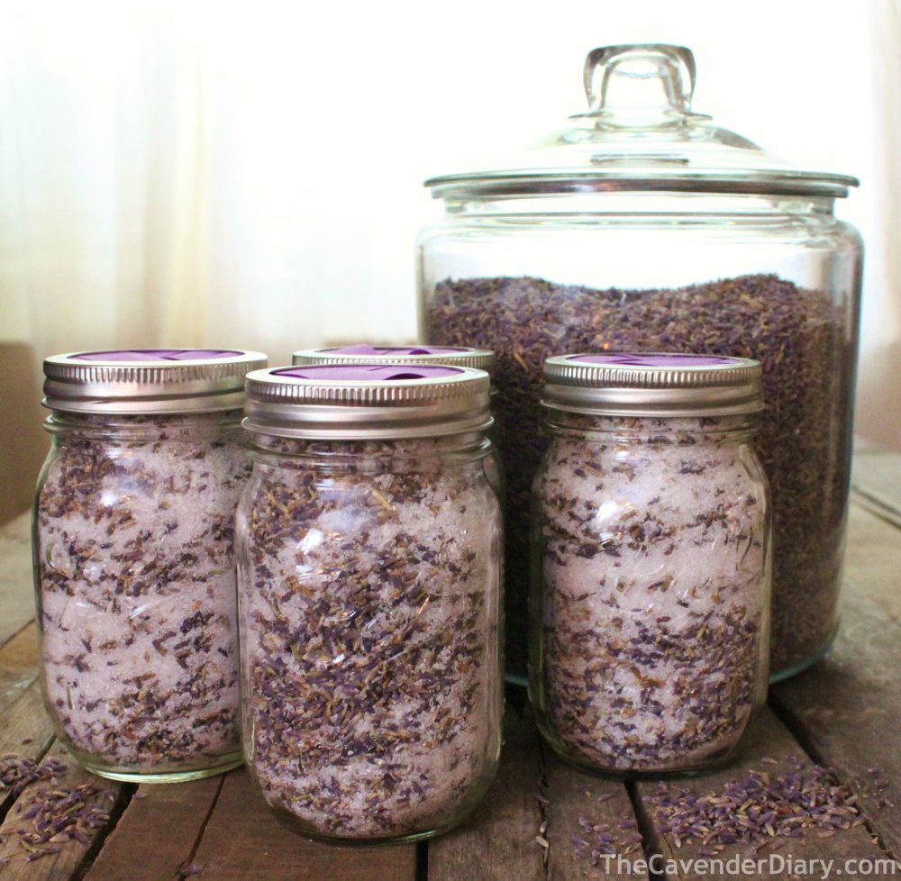 Lavender Bath Soak from the Cavender Diary