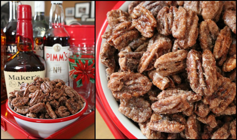 Sugas & Spice Pecans on the Cavender Holiday Bar Collage