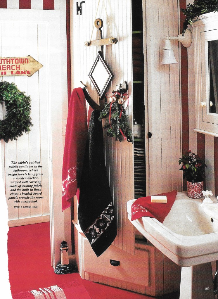 Anthony Baratta Cabin Bathroom