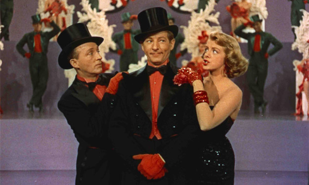 Bong, Danny nad Rosemary in White Christmas