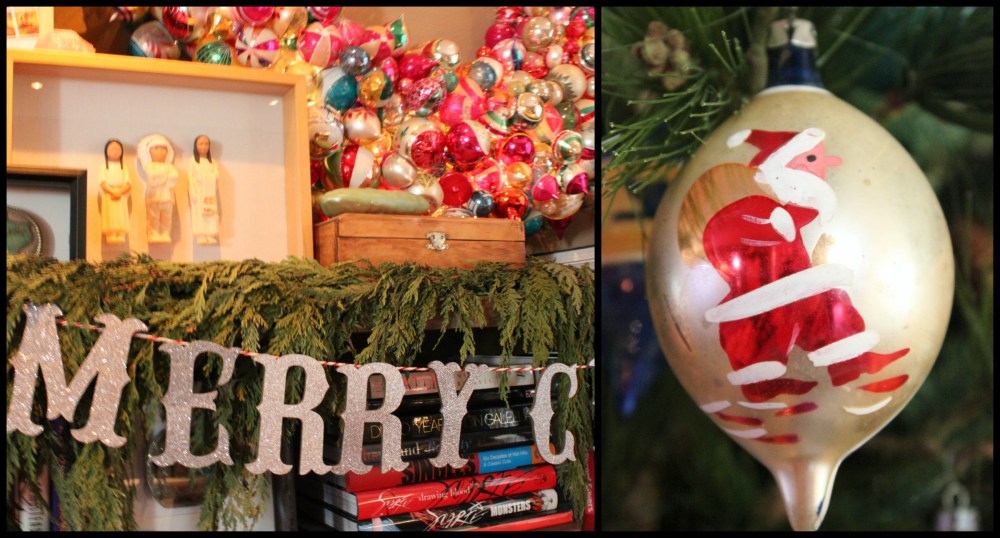 Merry Christmas Garland Collage