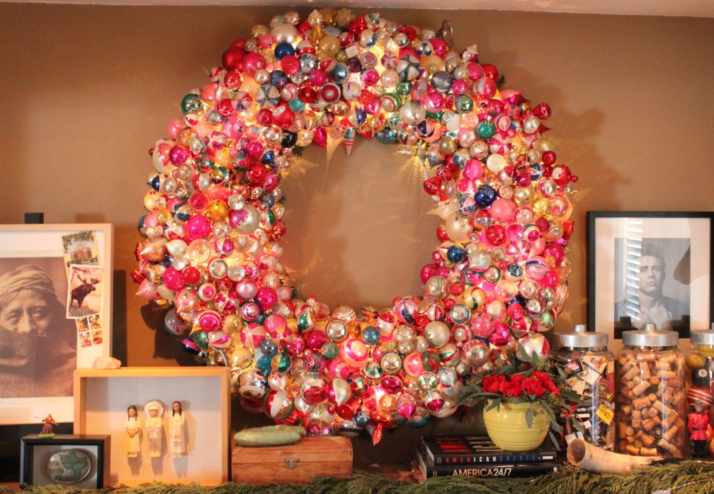 That Big Beautiful Oranament Wreath 2015