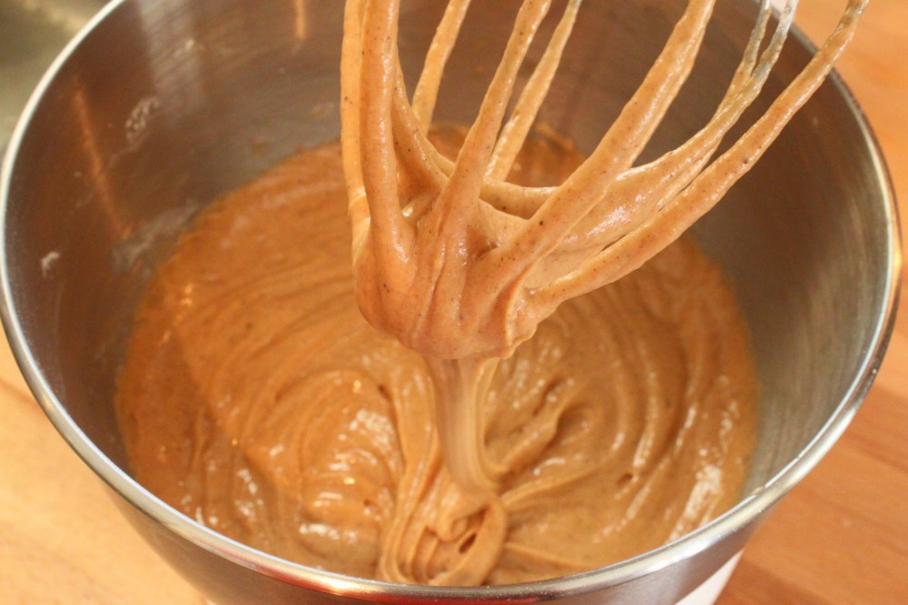 Beautiful Spice-Colored Batter