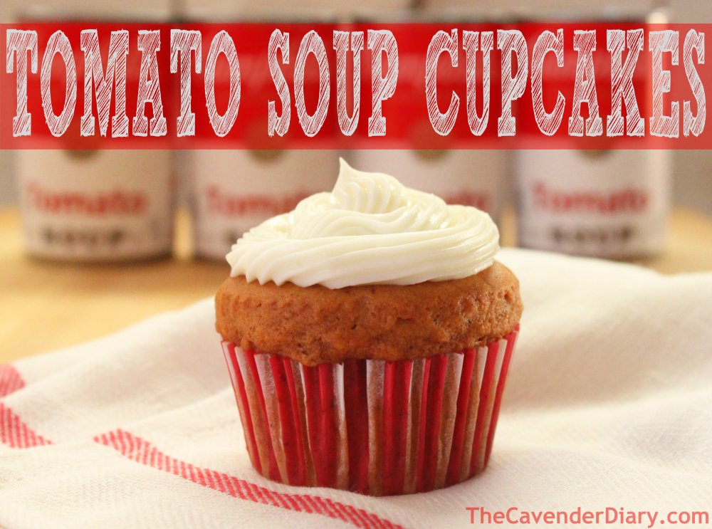 Tomato Soup Cupcakes from the Cavender Diary Boys